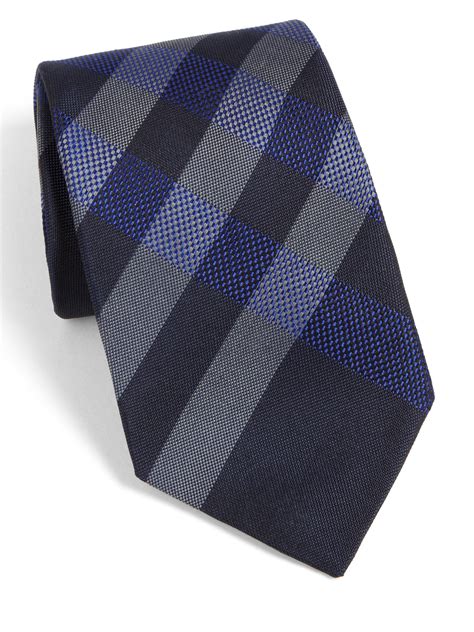 mens blue burberry tie|burberry neckties for men.